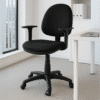 Silla Operativa E101 en Tela y Brazos Fijos - Thumbnail Image 1