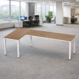 Configuración en L Billydesk 120x240cm