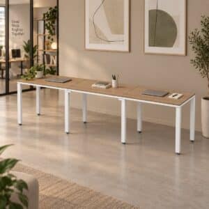 Configuración Lineal Billydesk 270x60cm (3 personas)