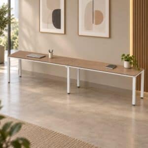 Configuración Lineal Billydesk 360x60cm (2 personas)
