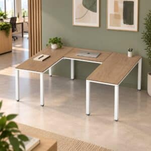 Configuración en U Billydesk 150x210x150cm