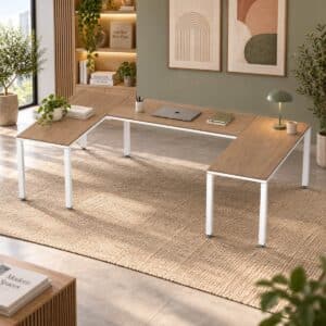 Configuración en U Billydesk 150x270x150cm