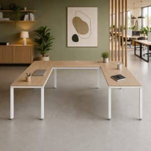 Configuración en U Billydesk 180x270x180cm