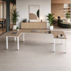 Configuración en U Billydesk 120x300x120cm