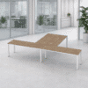 Configuración en T Billydesk 360x240cm - Thumbnail Image 1