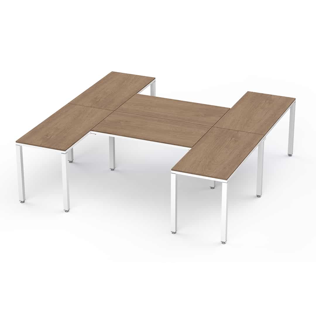 Configuración en H Billydesk 300x240cm - Image 2