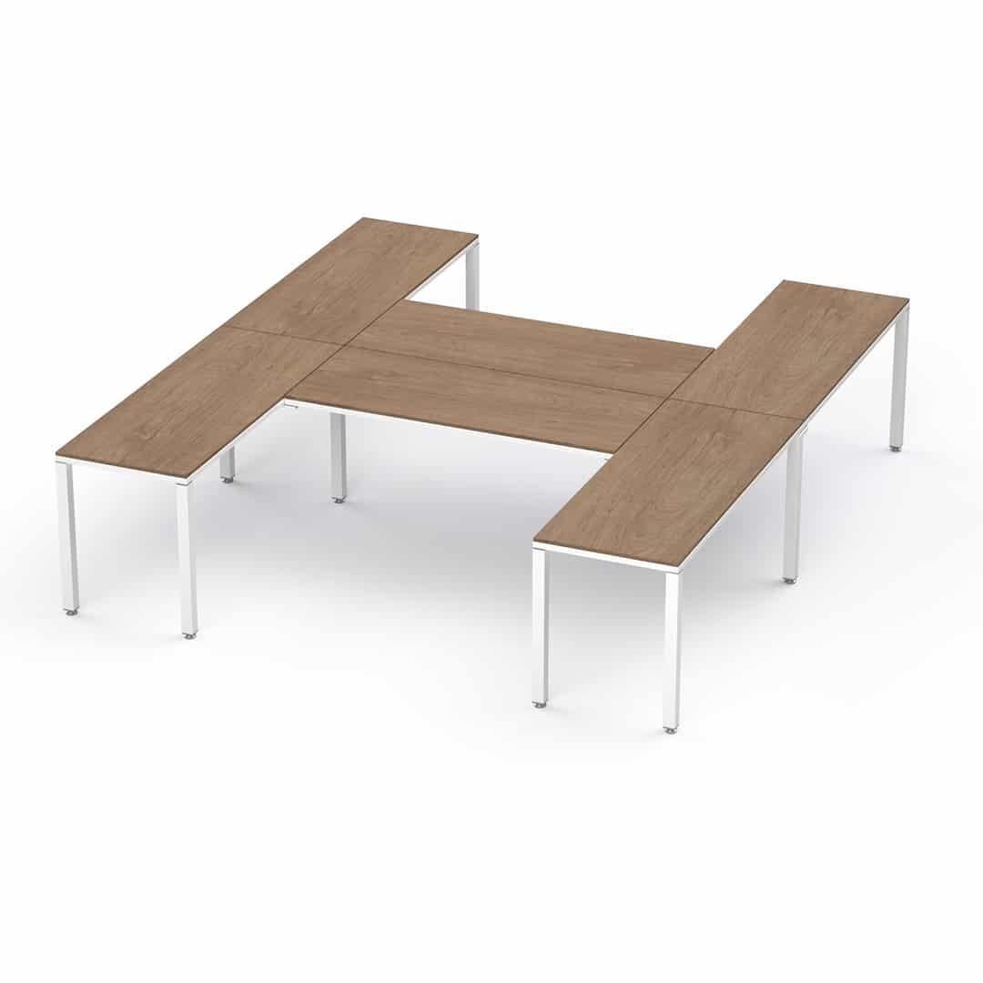 Configuración en H Billydesk 300x270cm - Image 2
