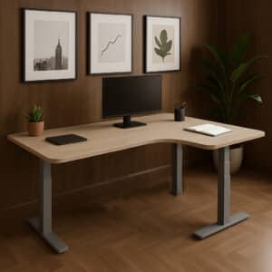 Escritorio Elevable en L Livello 529