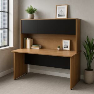 Librero sobre Credenza con Puerta 112 x 85 cm