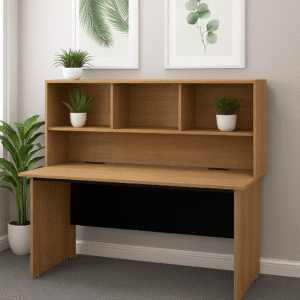 Librero sobre Credenza Abierto 172 x 85 cm