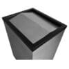 Basurero Rectangular Acero Inoxidable 35x25x54 39 lts AI-BA-002 - Thumbnail Image 4