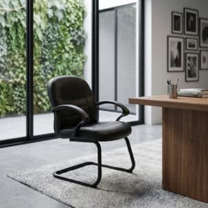 Silla de Visita con Brazos Zalce