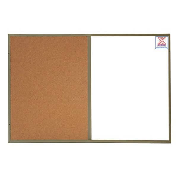 Pizarron Mixto Blanco/Corcho 1.20 x 0.80m  X402 - Image 2