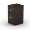 Pedestal 2A para Credenza Filo 39x47x70 Chapa Walnut - Thumbnail Image 2