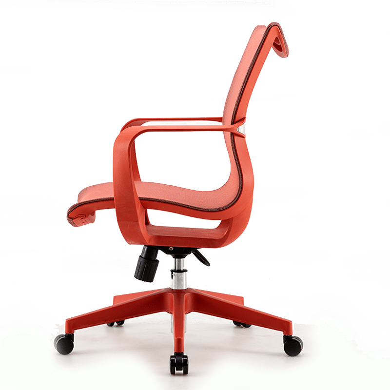 Silla Semi-Ejecutiva S77 Mesh Rojo - Image 2