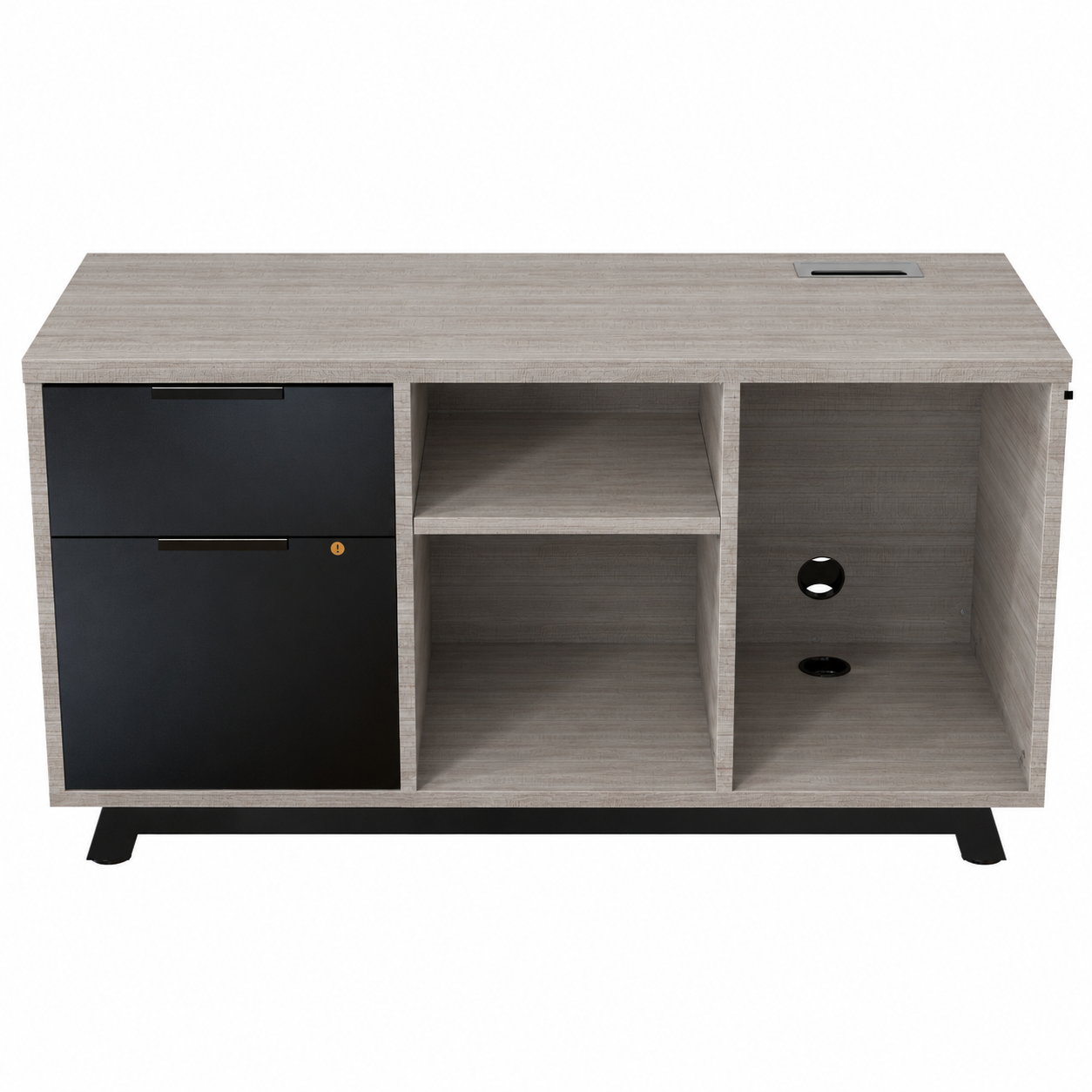 Credenza Baja Con Archivero Izquierdo Mod. 1034 De 150 CM - Image 2