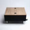 Mesa Sillón Attesa 929 Con Conexión - Negro - Thumbnail Image 3