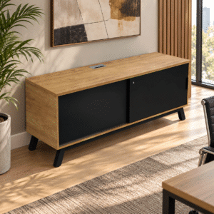 Credenza Alta Anzio M1020 con puertas abatibles 180cm