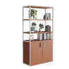 Librero Filio con credenza baja y puertas abatibles 180x90 cm - Thumbnail Image 1