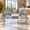 Banca Rewind 3 Plazas Con Mesa Color Gris Estructura Gris - Thumbnail Image 1