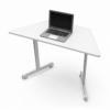 Mesa Trapezoidal 239 - Blanco - Thumbnail Image 1
