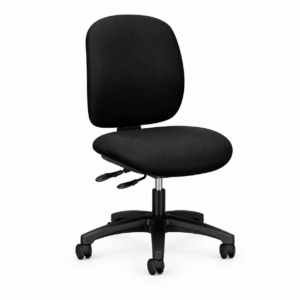 Silla Operativa Comfortask 5903, Brazos opcionales, con ajuste multidireccional, en Tela Confetti Negro