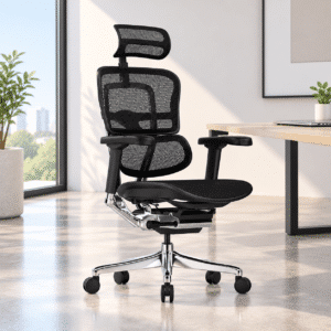 Silla Ejecutiva Ergohuman en Mesh Negro
