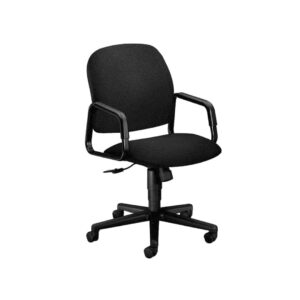 Silla Ejecutiva con Brazos Solutions 4001 Tela Confetti Negro