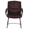 Silla de Visita con Brazos Kahlo 5003 - Chocolate - Thumbnail Image 1