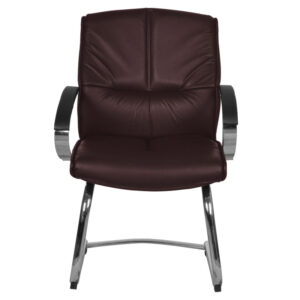 Silla de Visita con Brazos Kahlo 5003 - Chocolate