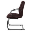 Silla de Visita con Brazos Kahlo 5003 - Chocolate - Thumbnail Image 3