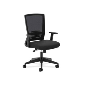 Silla ejecutiva Additional 541, asiento en tela y respaldo en mesh, negra