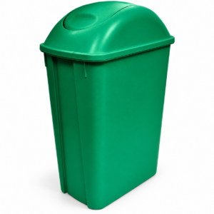Cesto 42 lts Verde Lateral 8756VD