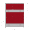Mampara de Piso Privatt (marco aluminio) 12090 - Thumbnail Image 8