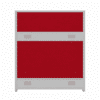Mampara de Piso Privatt (marco aluminio) 120120 - Thumbnail Image 8