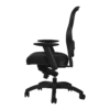 Silla Ejecutiva HVL701 Mesh y Piel Negro - Thumbnail Image 3