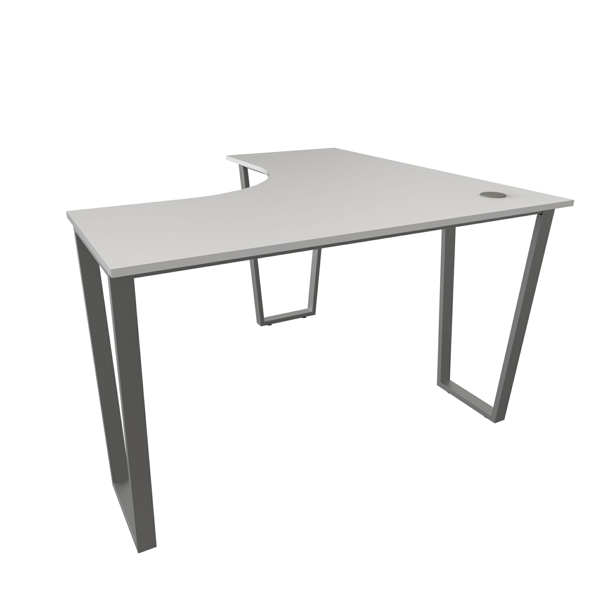 Escritorio en L Delta Vasari 805 - Blanco - Image 2