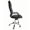 Sillón Ejecutivo Vista Vinipiel negra con estrella cromada - Thumbnail Image 2