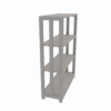 Librero de piso trento 735 - Cenizo - Thumbnail Image 3