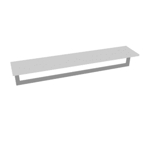Repisa p/ escritorio 150 cm 633