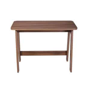 Escritorio Curvo G91 de 1.0 X 0.5 mts Nogal Terracota