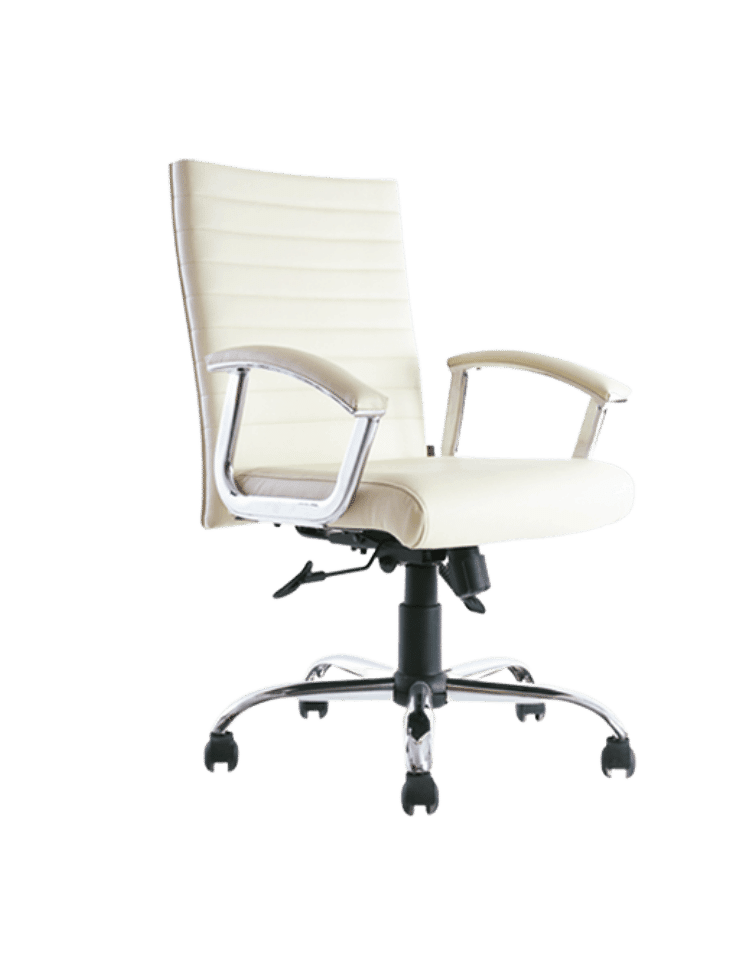 Silla operativa BM-1651 tapizada en vinipiel
