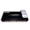 Matrix HDMI Switch Redleaf HD-MS402A de 4 entradas y 2 salidas