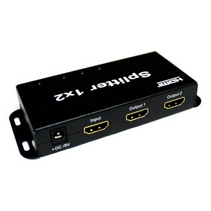 Splitter HDMI Redleaf HD-SP102N de 1 entrada a 2 salidas, Full HD 1080p