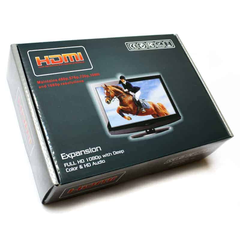 Switch HDMI Redleaf HD-SW501 de 5 entradas a 1 salida con Full HD