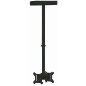 Soporte Redleaf metálico de techo para dos pantallas de hasta 27 pulgadas con giro horizontal de 360 grados