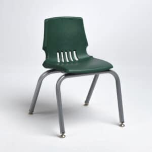 Silla de Visita Infantil con Brazos proficiency H1014 Plástico Verde