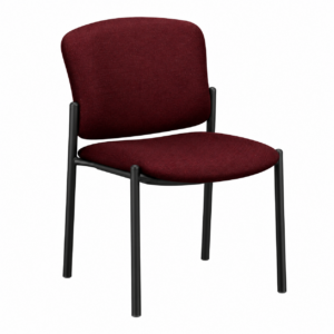 Silla Visita s/b pagoda 4073 Tela Classic burgandy