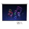 Pantalla eléctrica Redleaf PE6060C con control remoto de 60x60 pulgadas