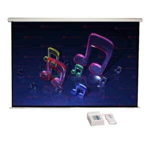 Pantalla eléctrica Redleaf PE6060C con control remoto de 60x60 pulgadas